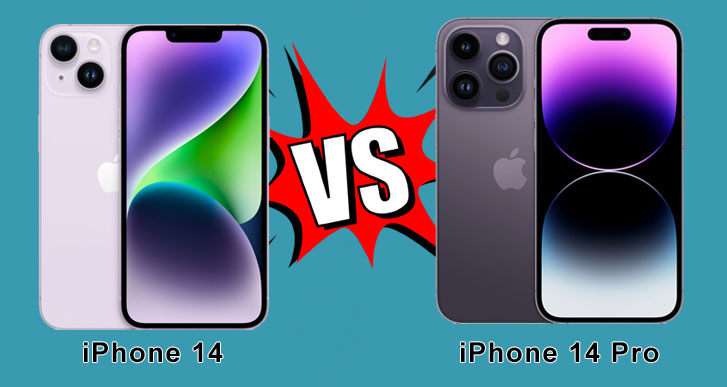 iphone 14 vs iphone 14 pro