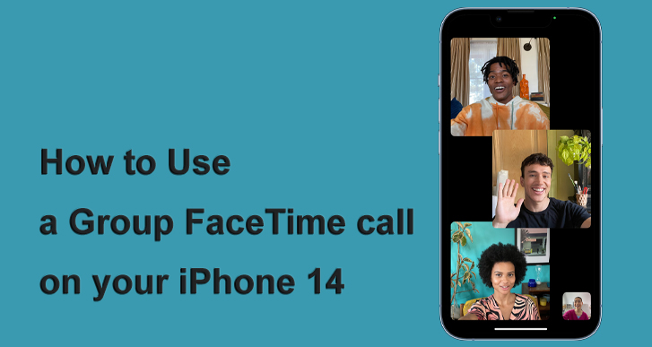 group facetime call on iphone 14
